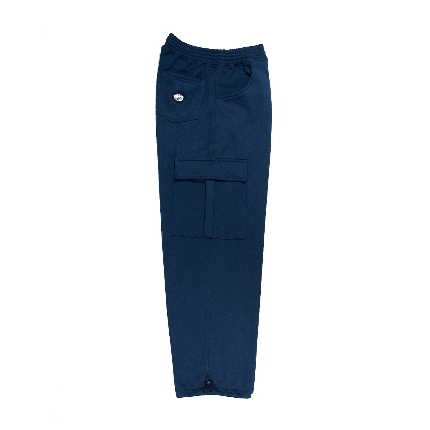 BLUE - CARGO BAGGY PANTS