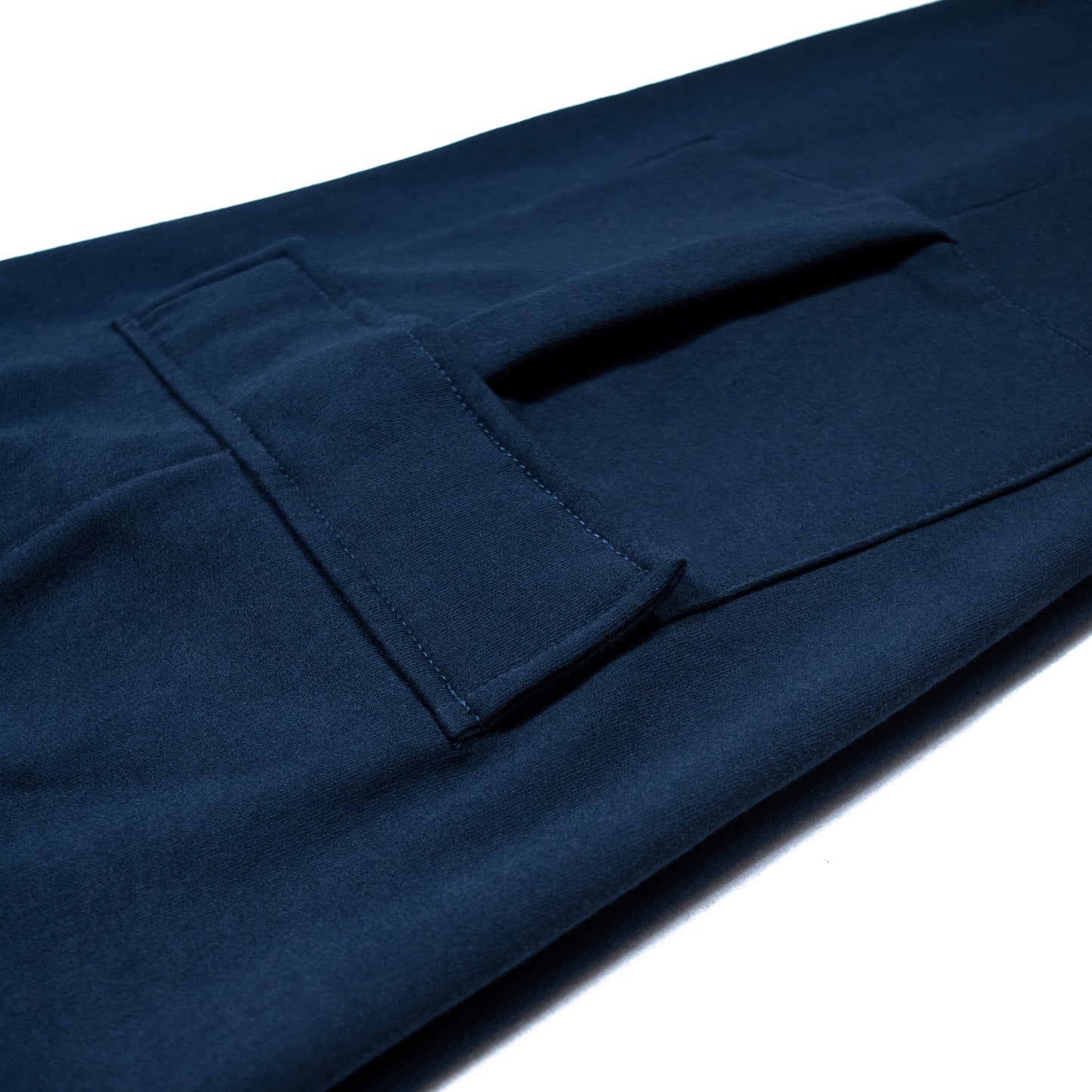 BLUE - CARGO BAGGY PANTS