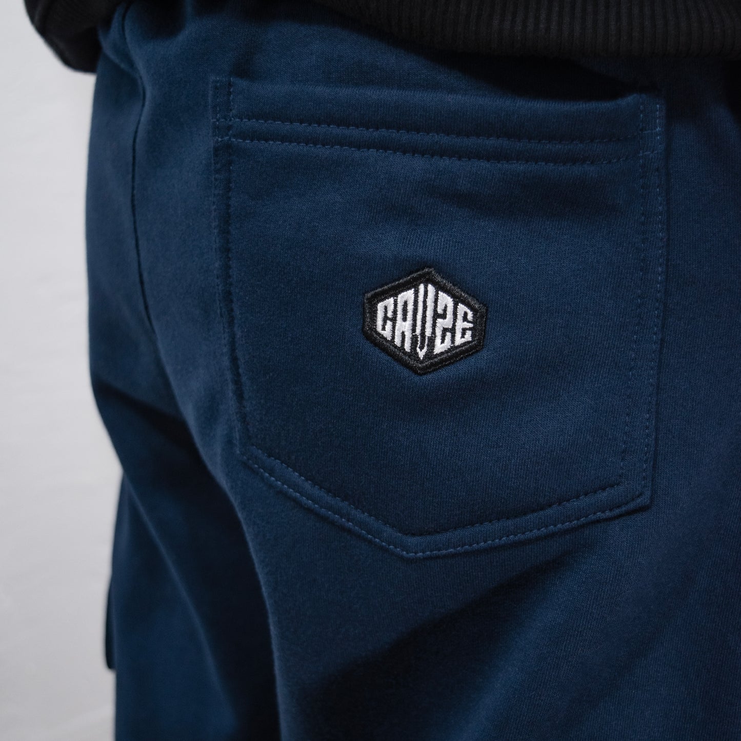 BLUE - CARGO BAGGY PANTS