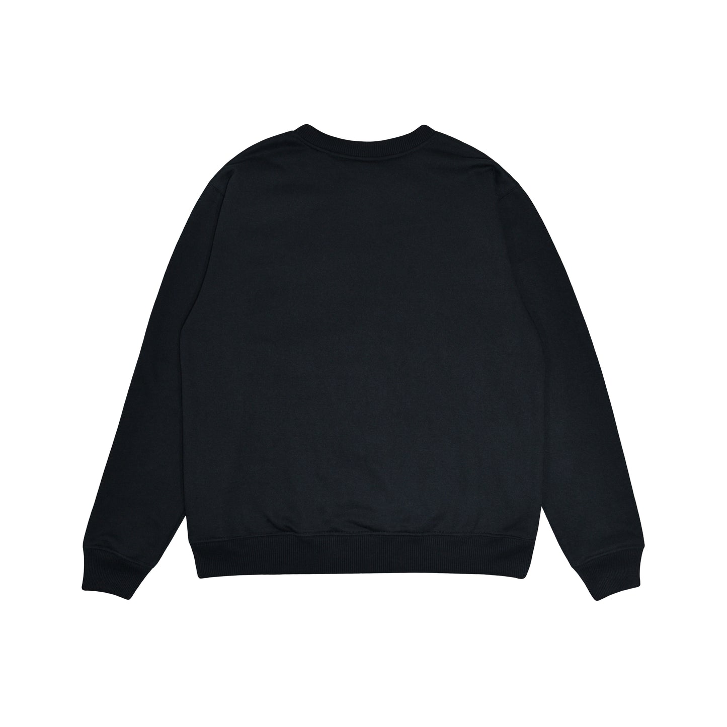 BLACK - BASIC CREWNECK