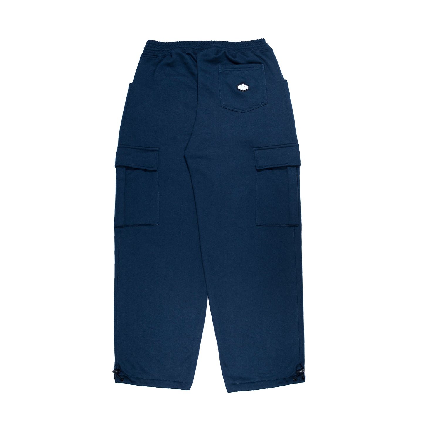 BLUE - CARGO BAGGY PANTS