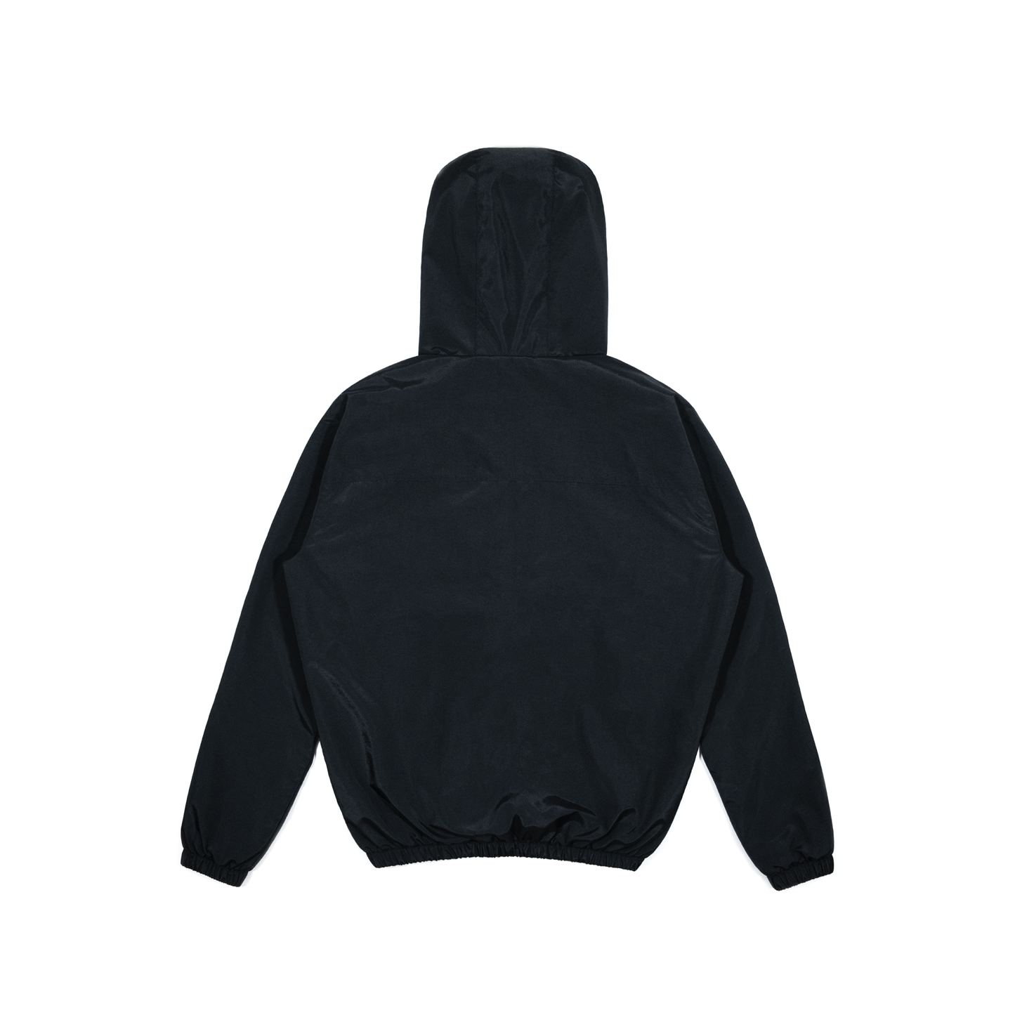 BLACK - BASIC WINDBREAKER JACKET
