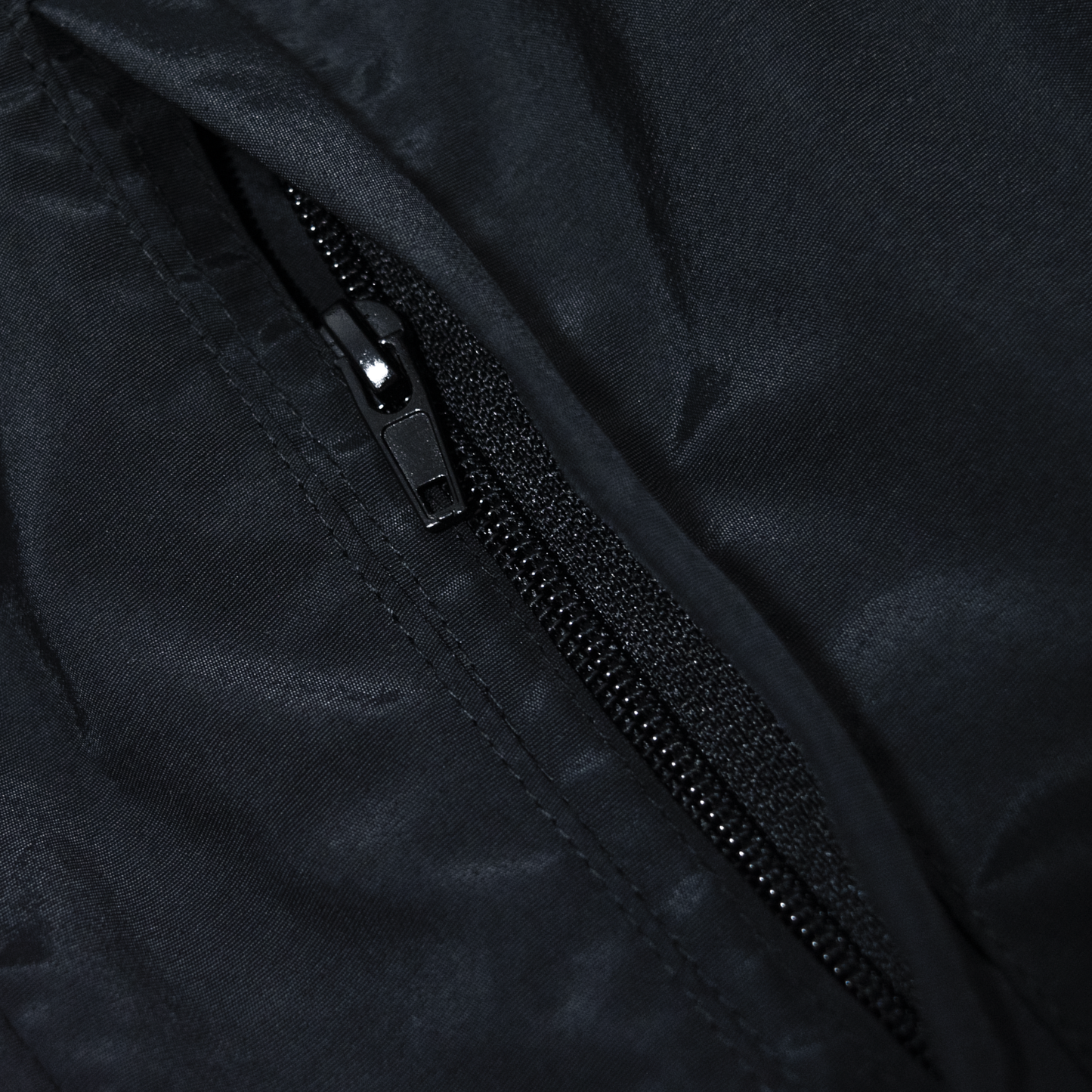 BLACK - BASIC WINDBREAKER JACKET