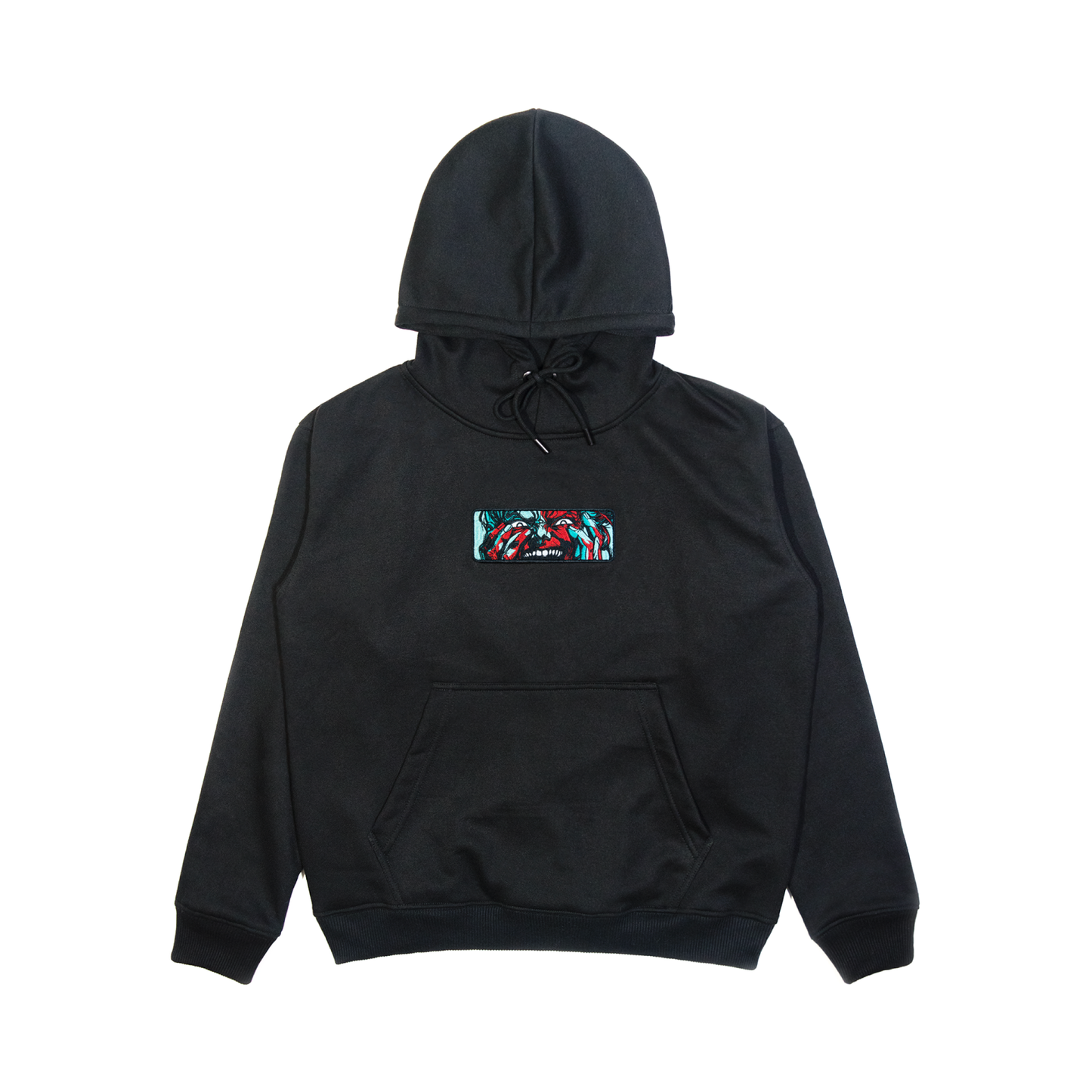 BLACK "MAD" HOODIE