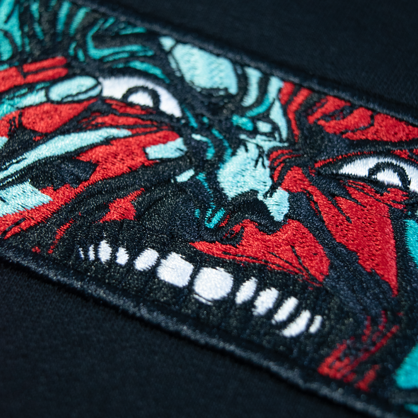 BLACK "MAD" HOODIE