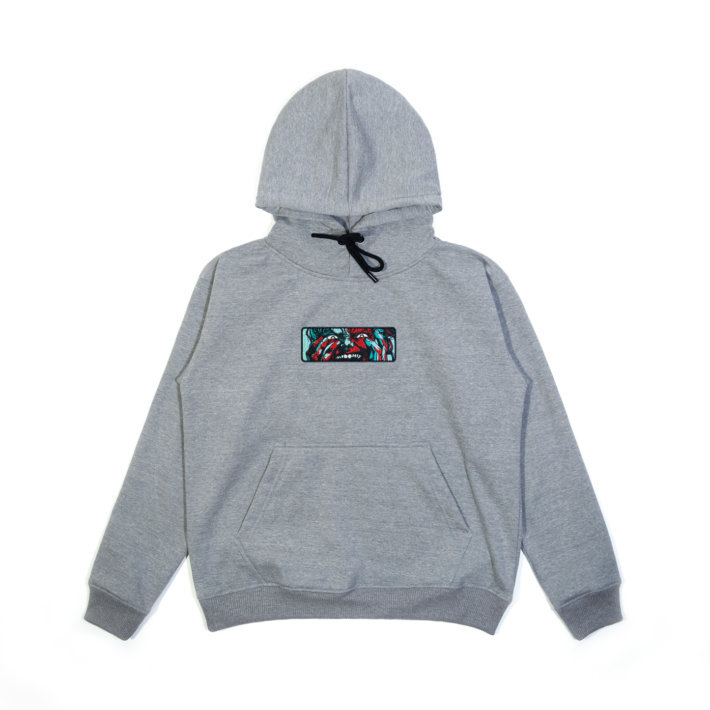 GRAY "MAD" HOODIE