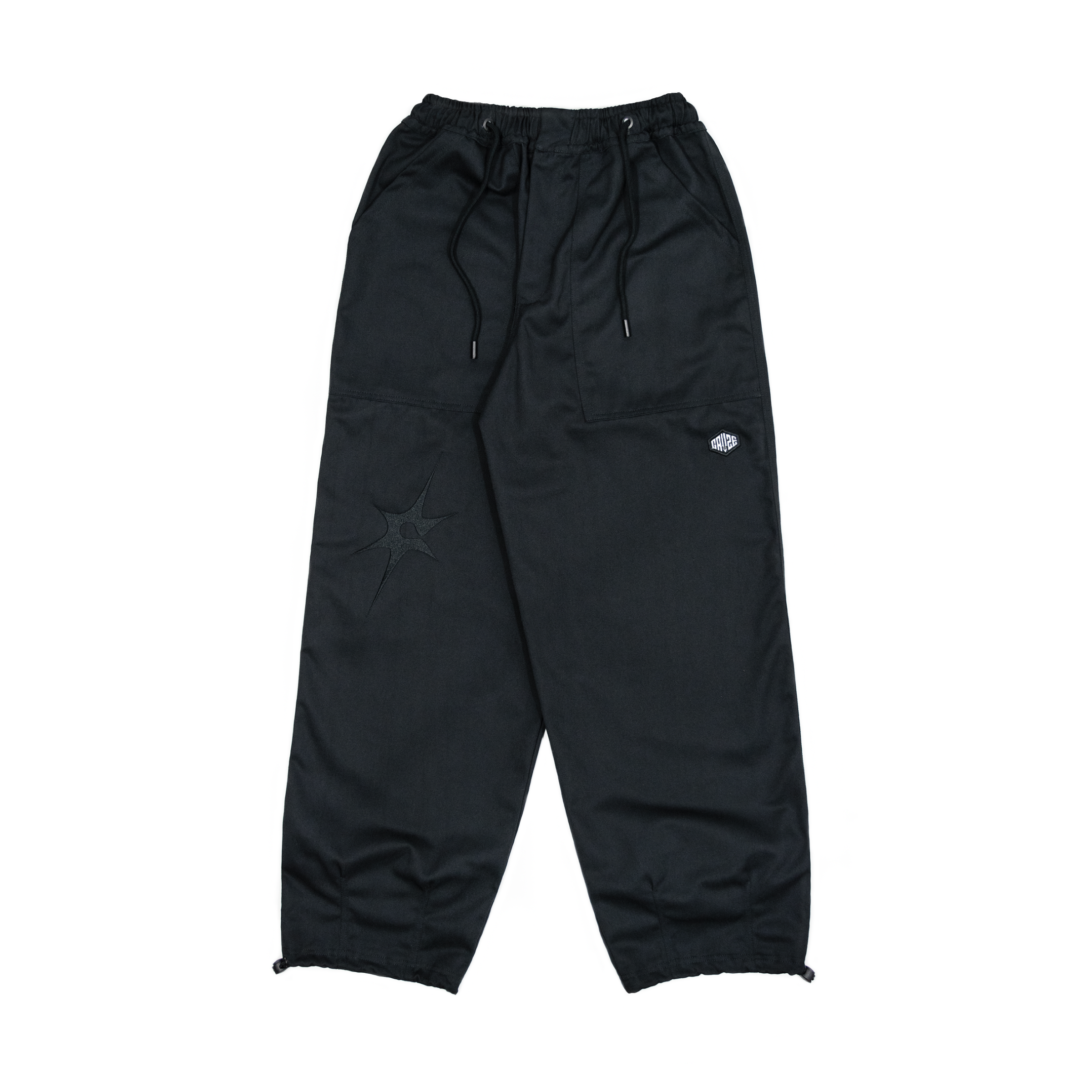 BLACK - CORE BAGGY PANTS