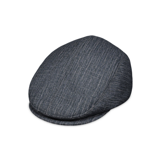 BLACK MARBLED - FLAT CAP