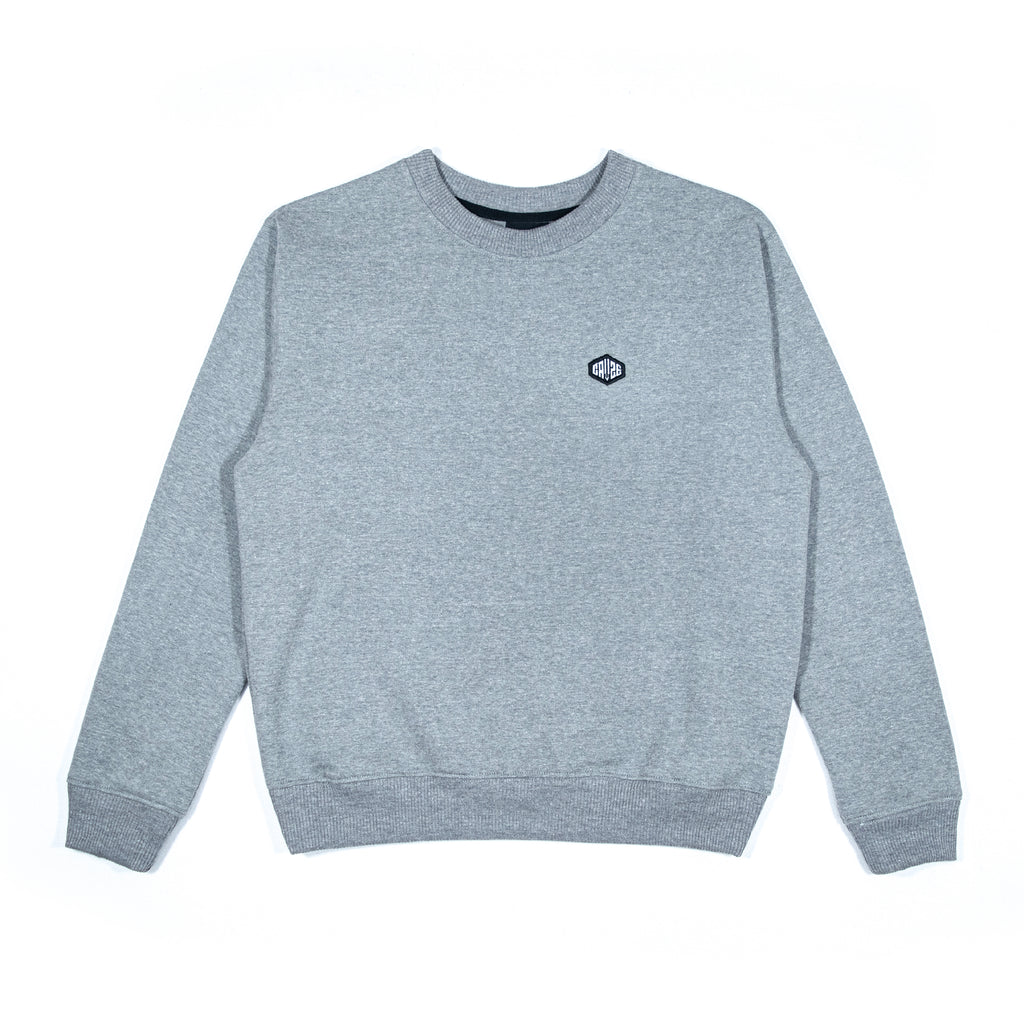 GRAY - BASIC CREWNECK