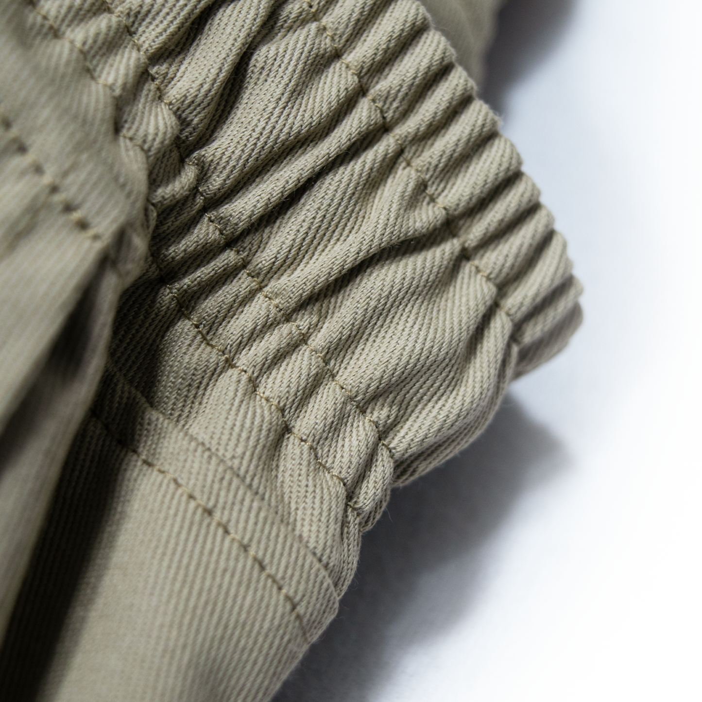 BEIGE - BASIC BAGGY PANTS