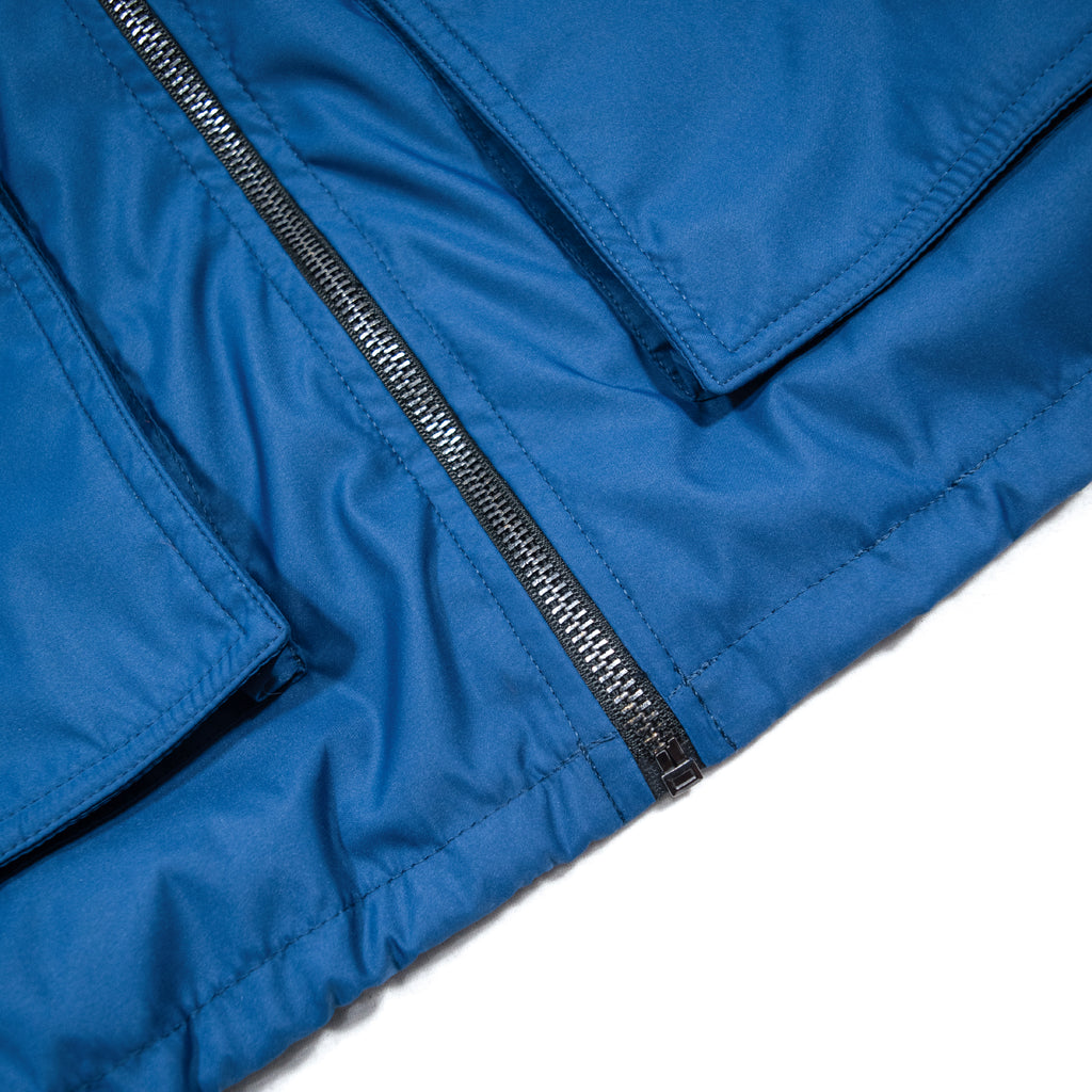 BLUE - WATERPROOF HOODED JACKET