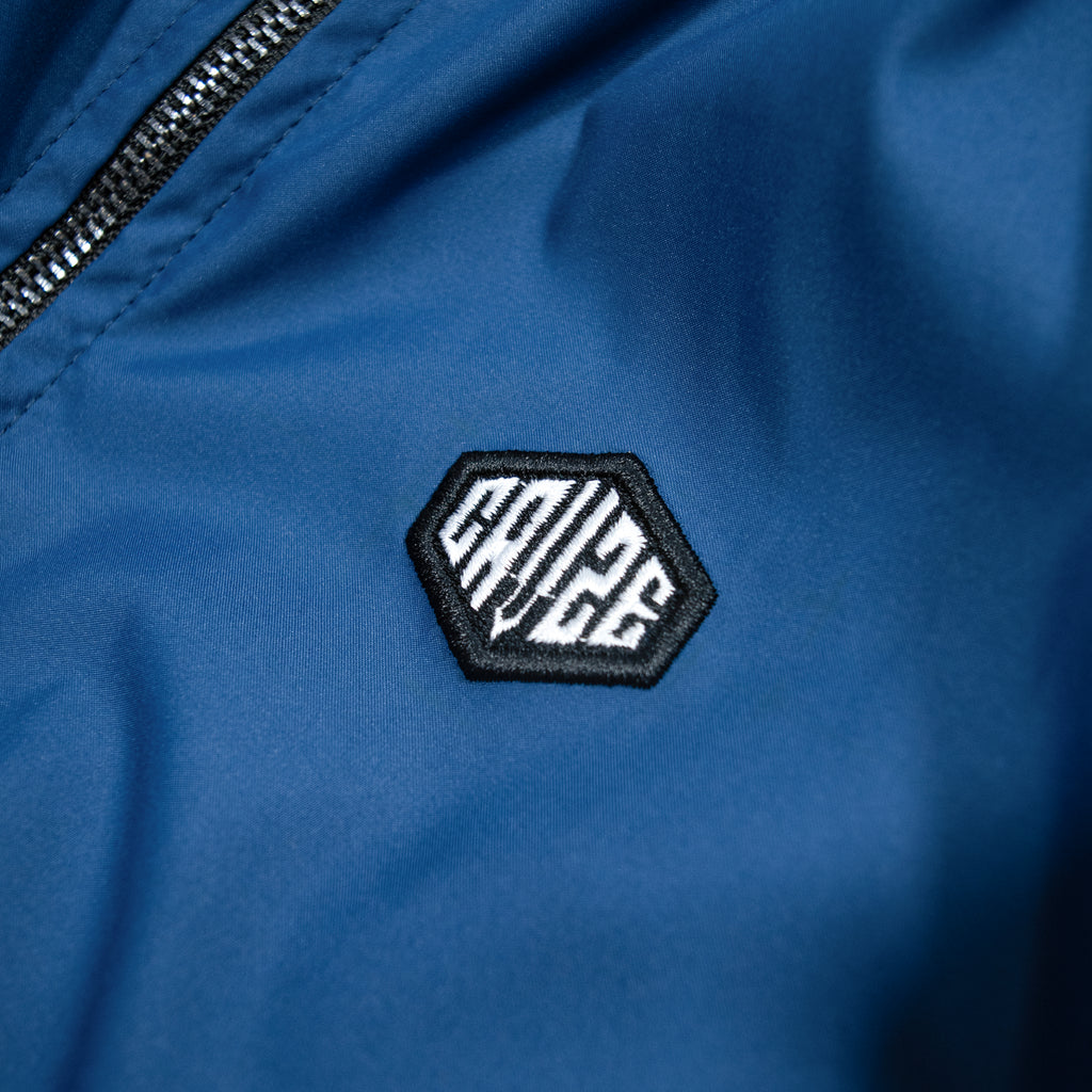 BLUE - WATERPROOF HOODED JACKET