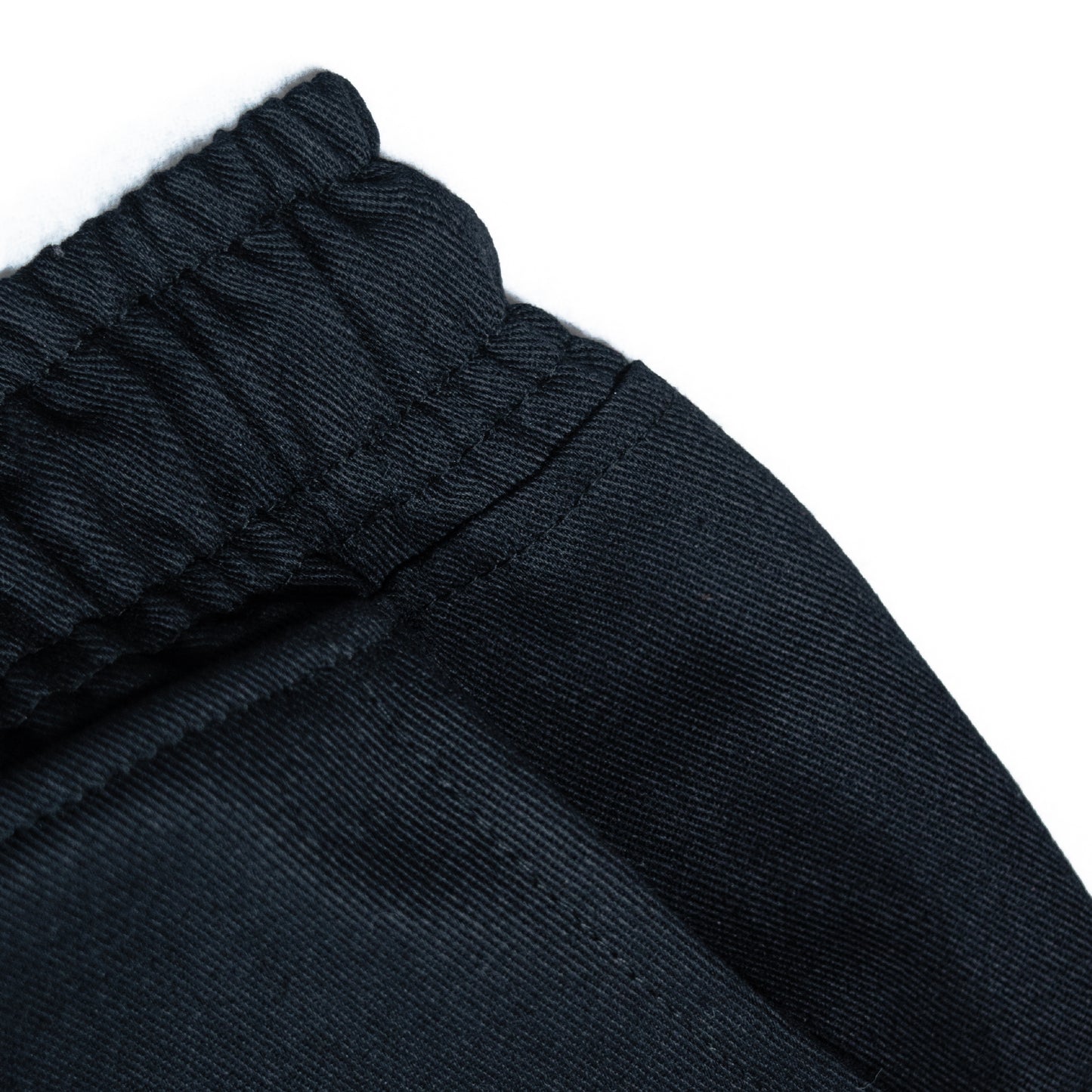 BLACK - BASIC BAGGY PANTS