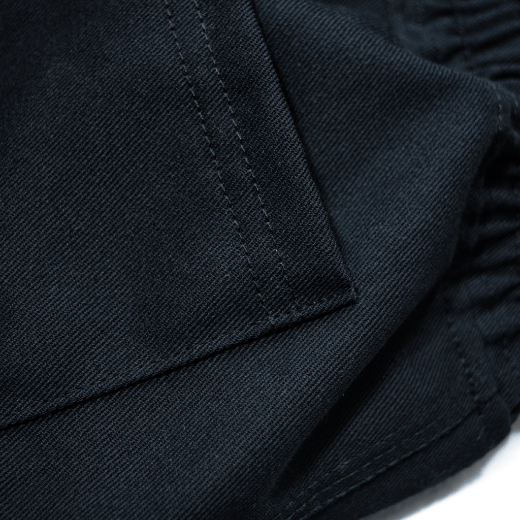 BLACK - BASIC BAGGY PANTS