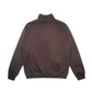 BROWN - BASIC QUARTER ZIP