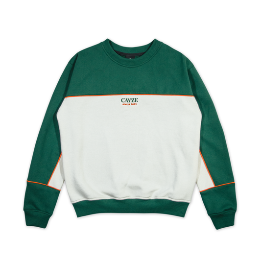 GREEN - LUCKY CREWNECK