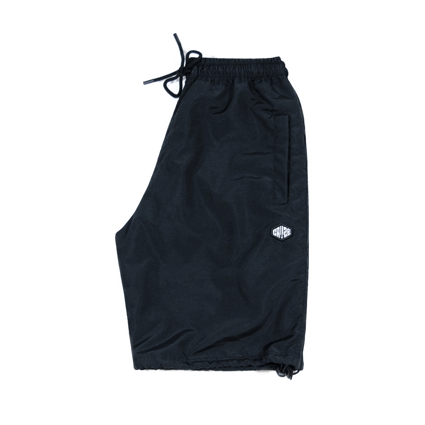 BLACK - BASIC HALF PANTS