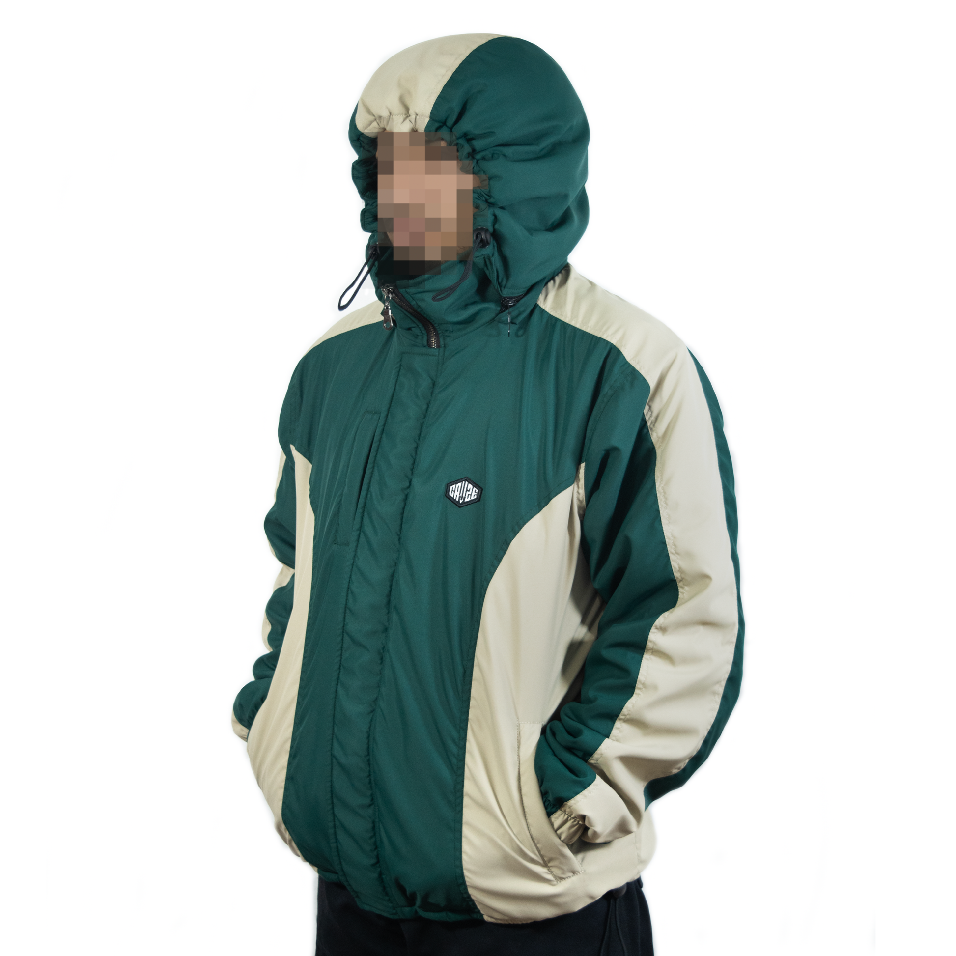 FOREST FADE - WATERPROOF HOODED JACKET