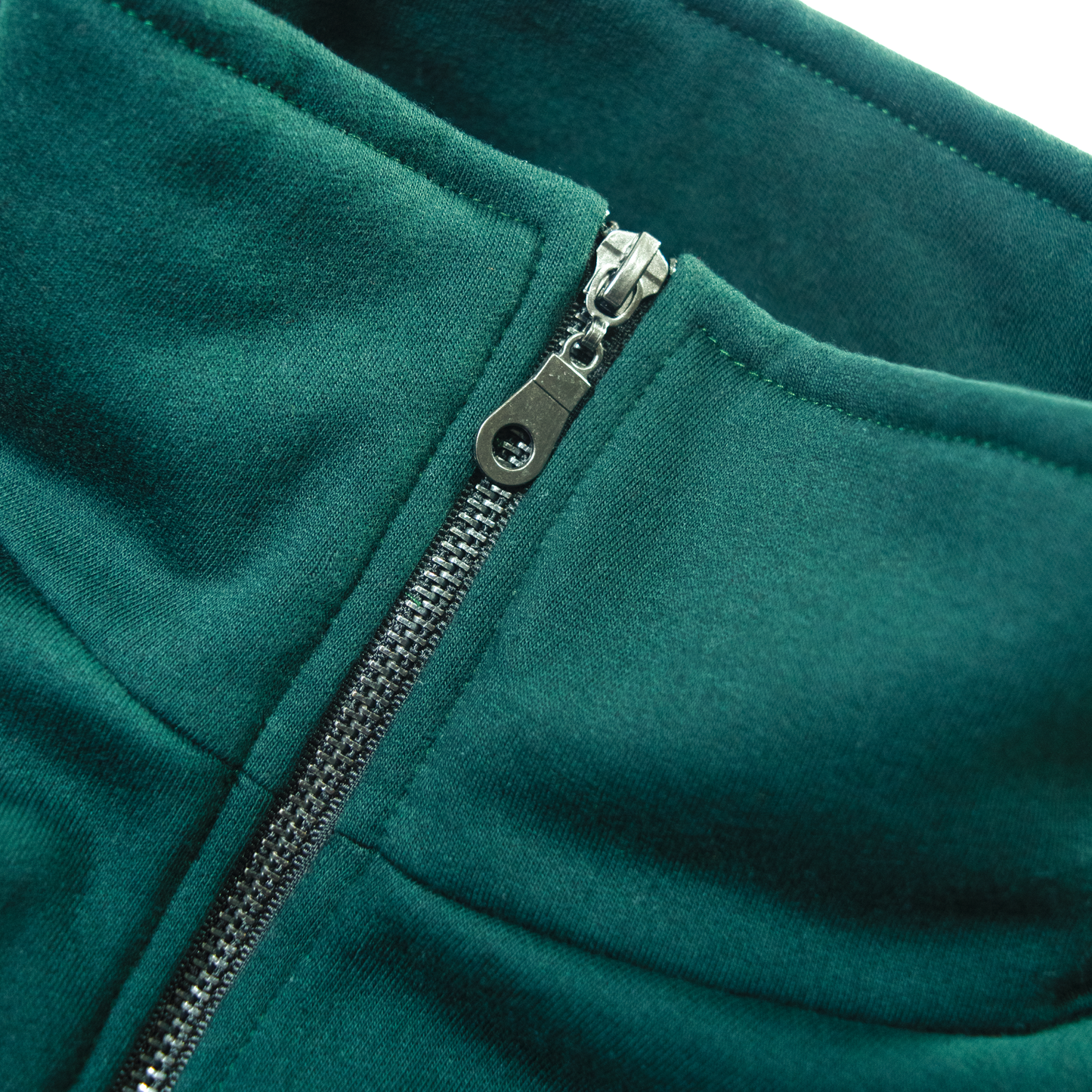 GREEN- BASIC QUARTER ZIP