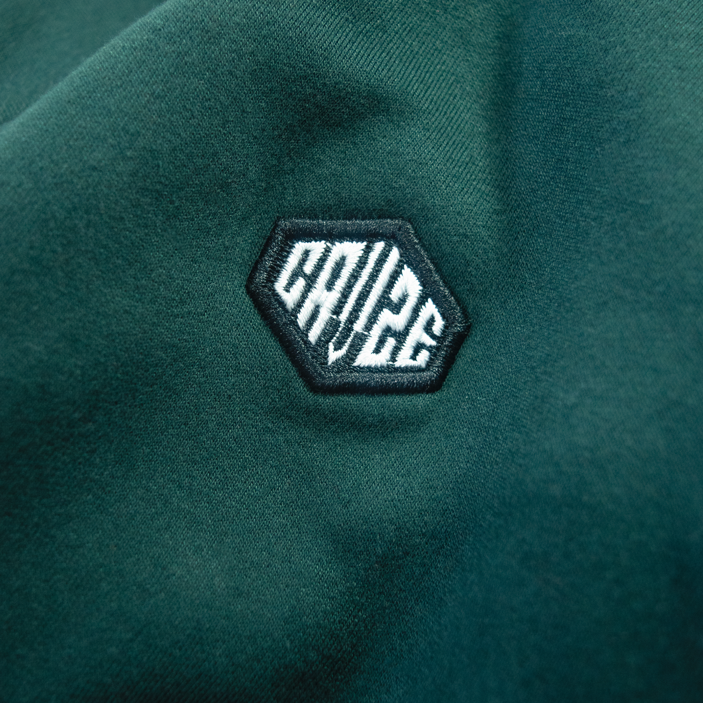 GREEN- BASIC QUARTER ZIP