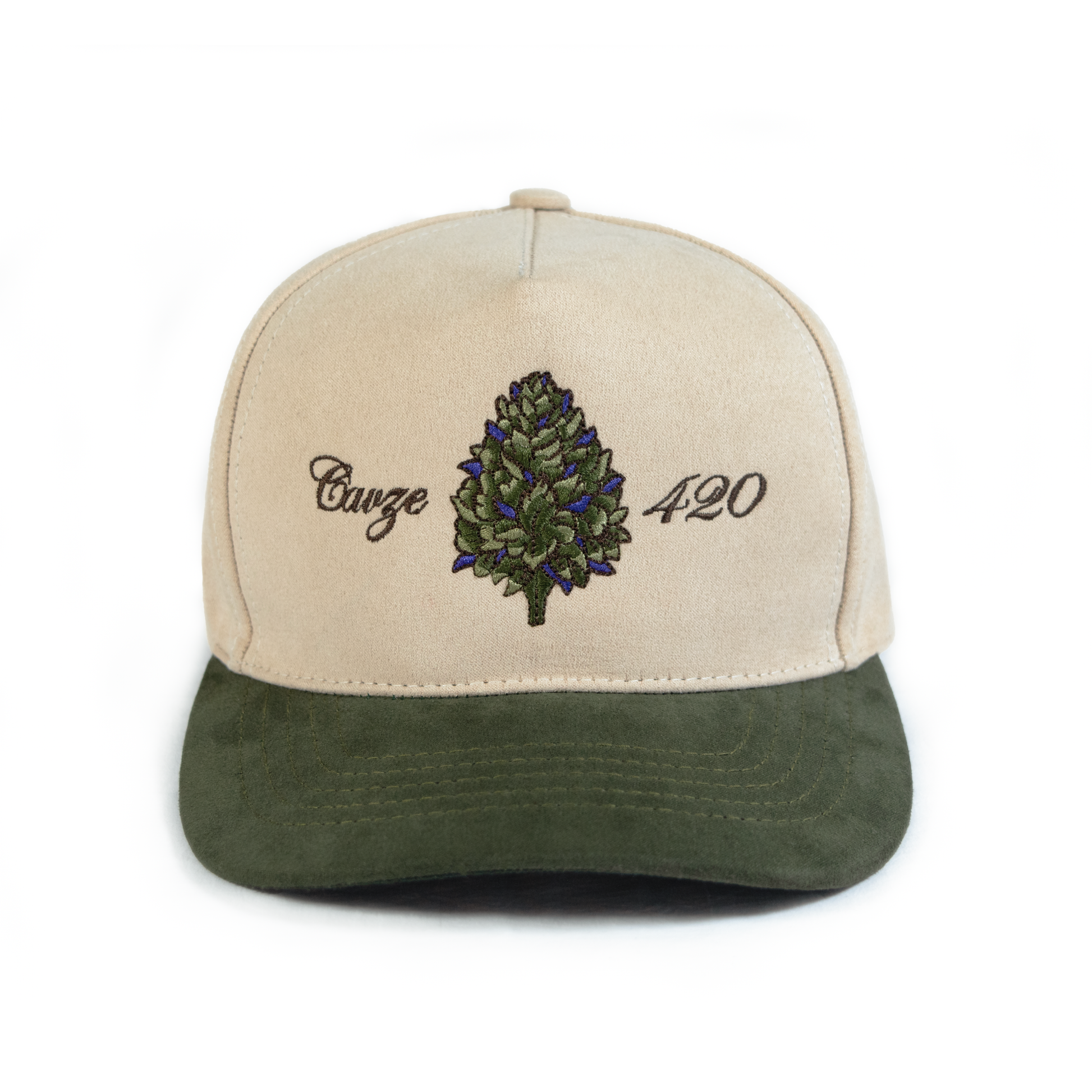 PURPLE − BEIGE 420 CAP