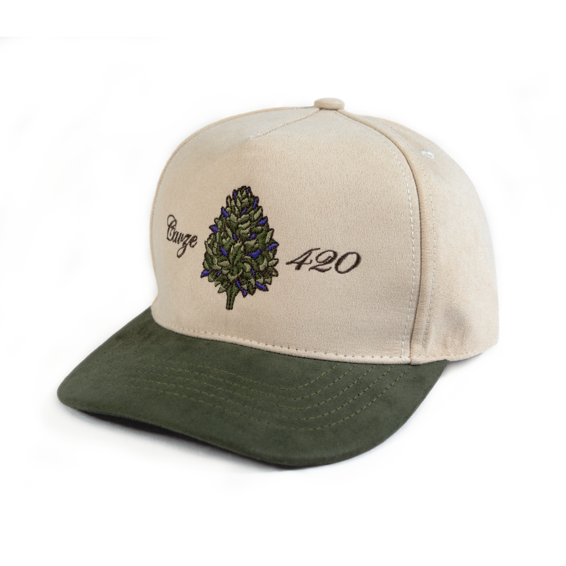 PURPLE − BEIGE 420 CAP