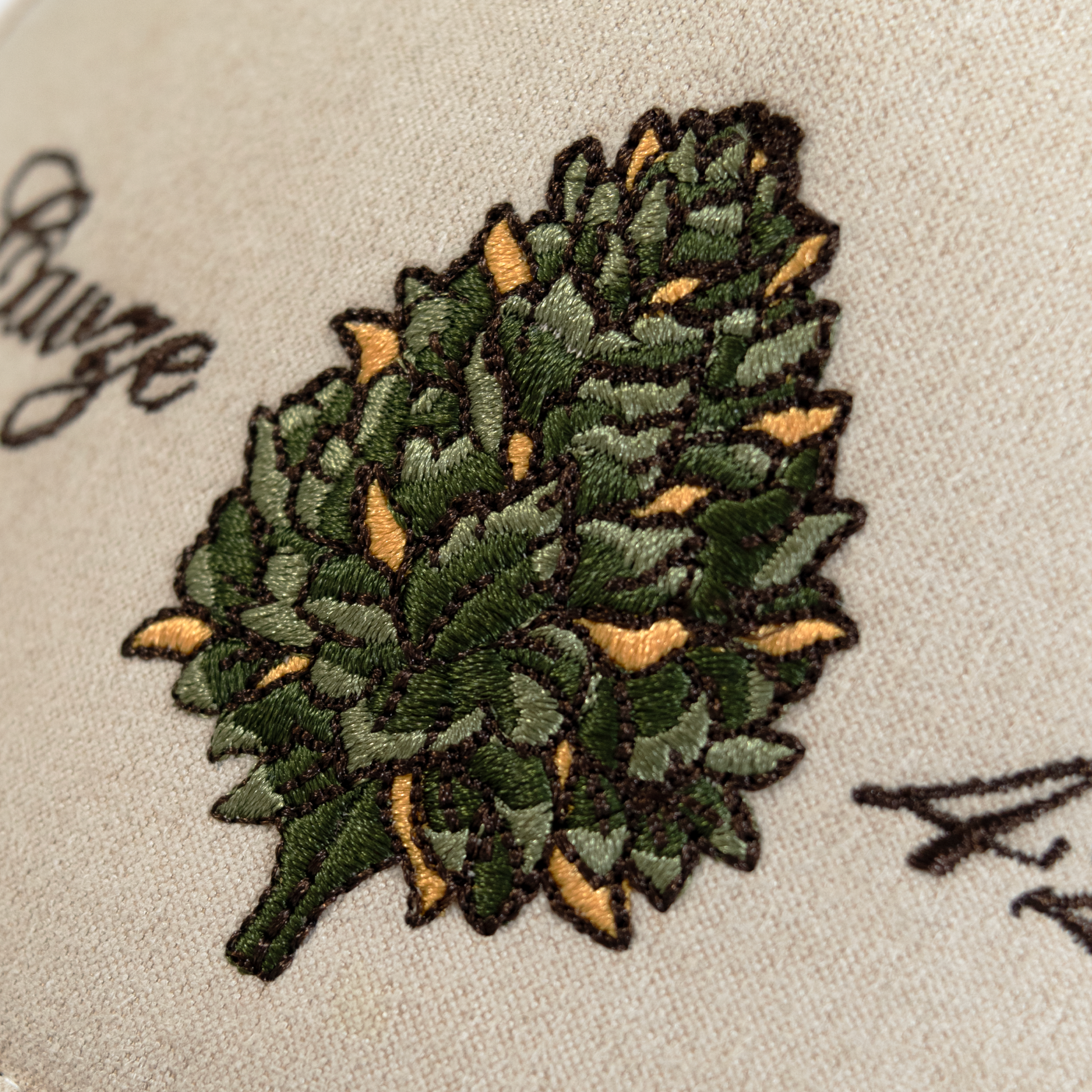 ORANGE − BEIGE 420 CAP