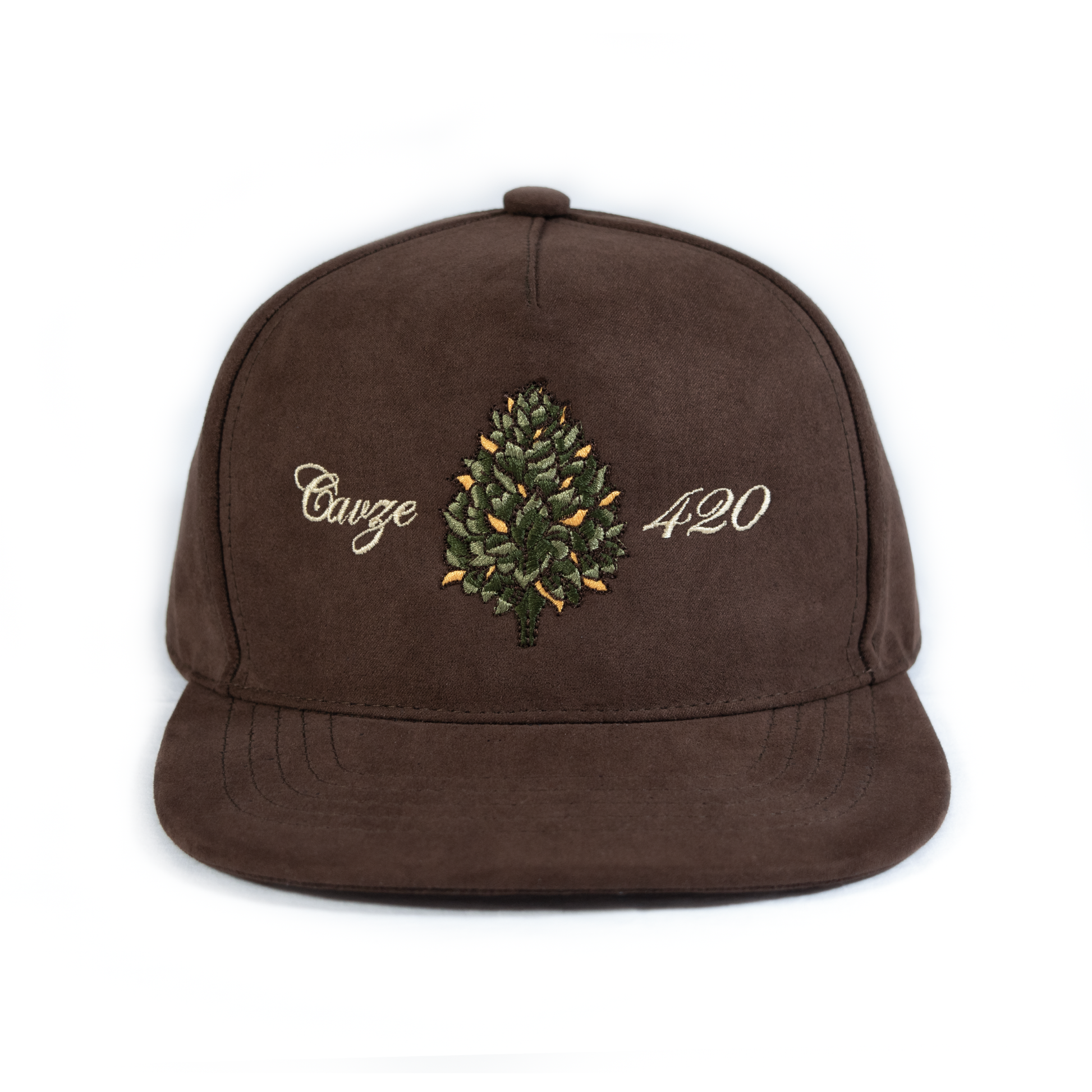 ORANGE − BROWN 420 CAP
