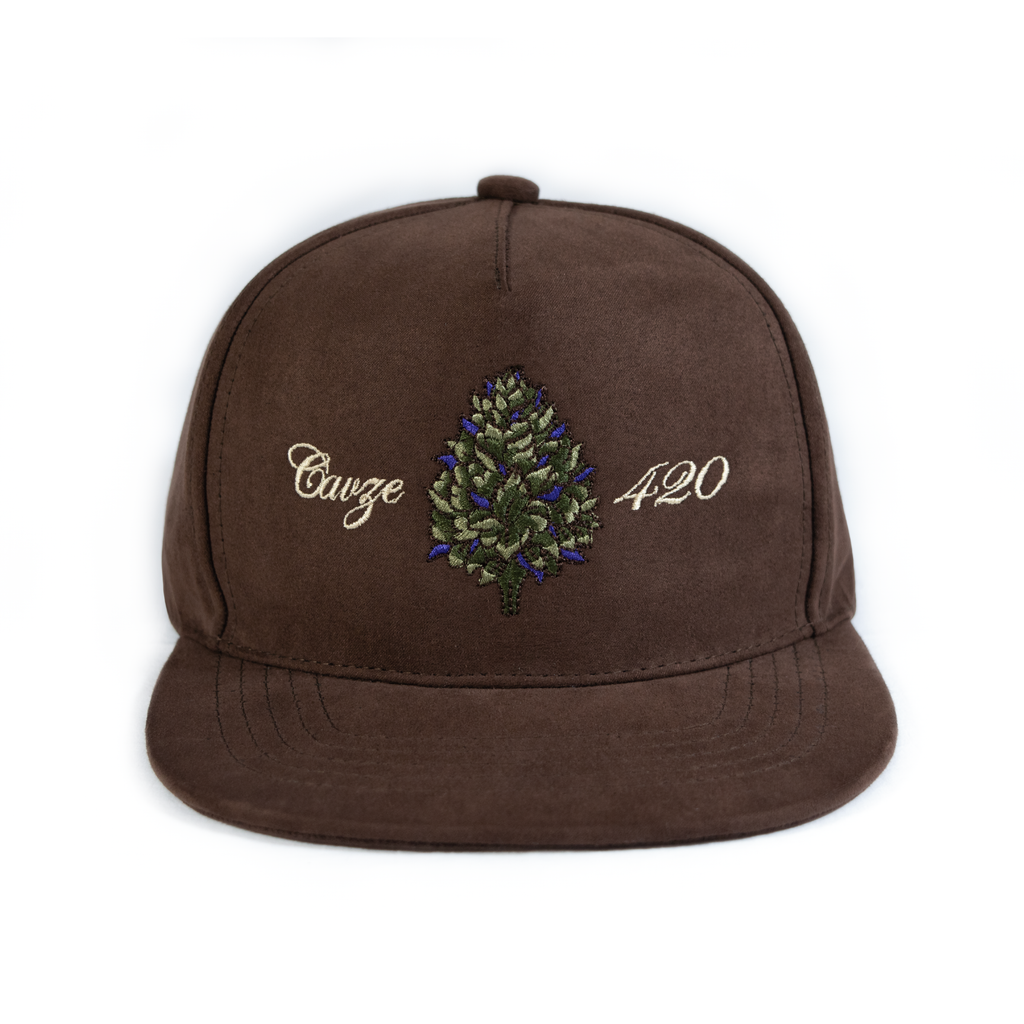 PURPLE − BROWN 420 CAP