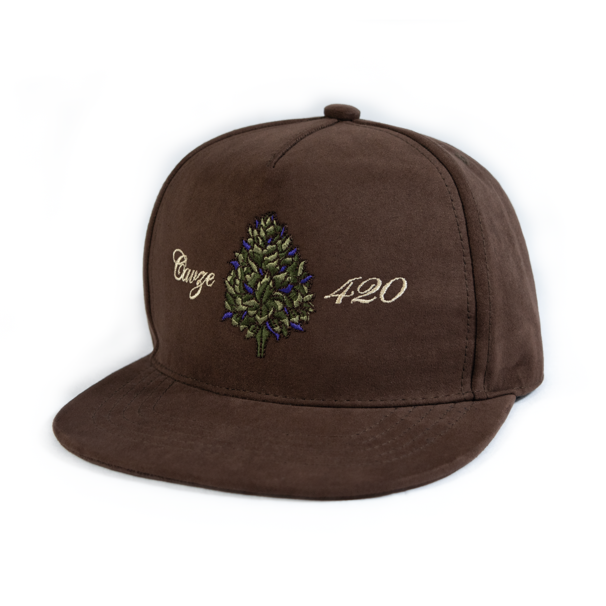 PURPLE − BROWN 420 CAP