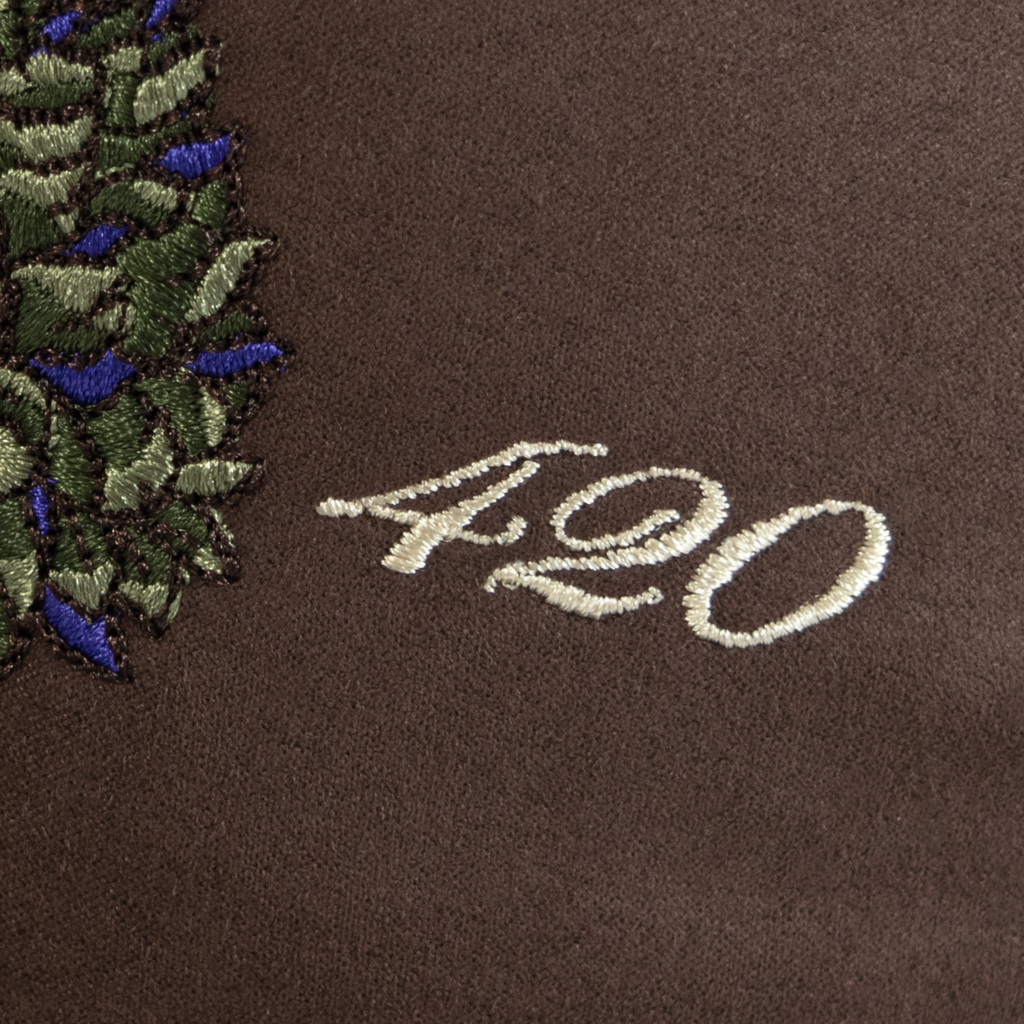 PURPLE − BROWN 420 CAP