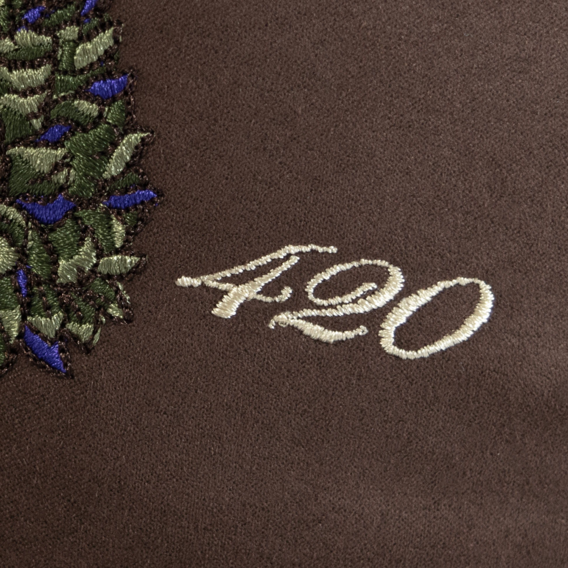 PURPLE − BROWN 420 CAP