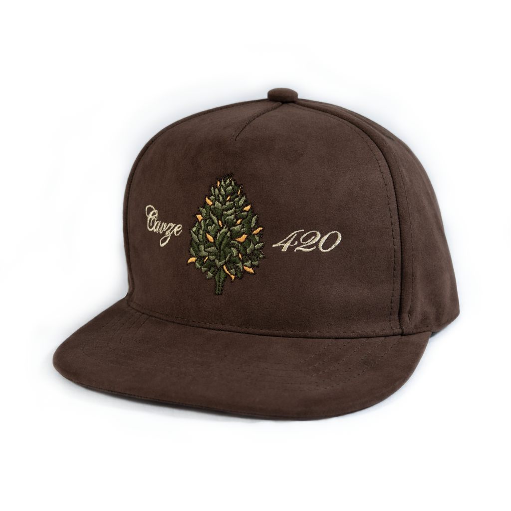 ORANGE − BROWN 420 CAP