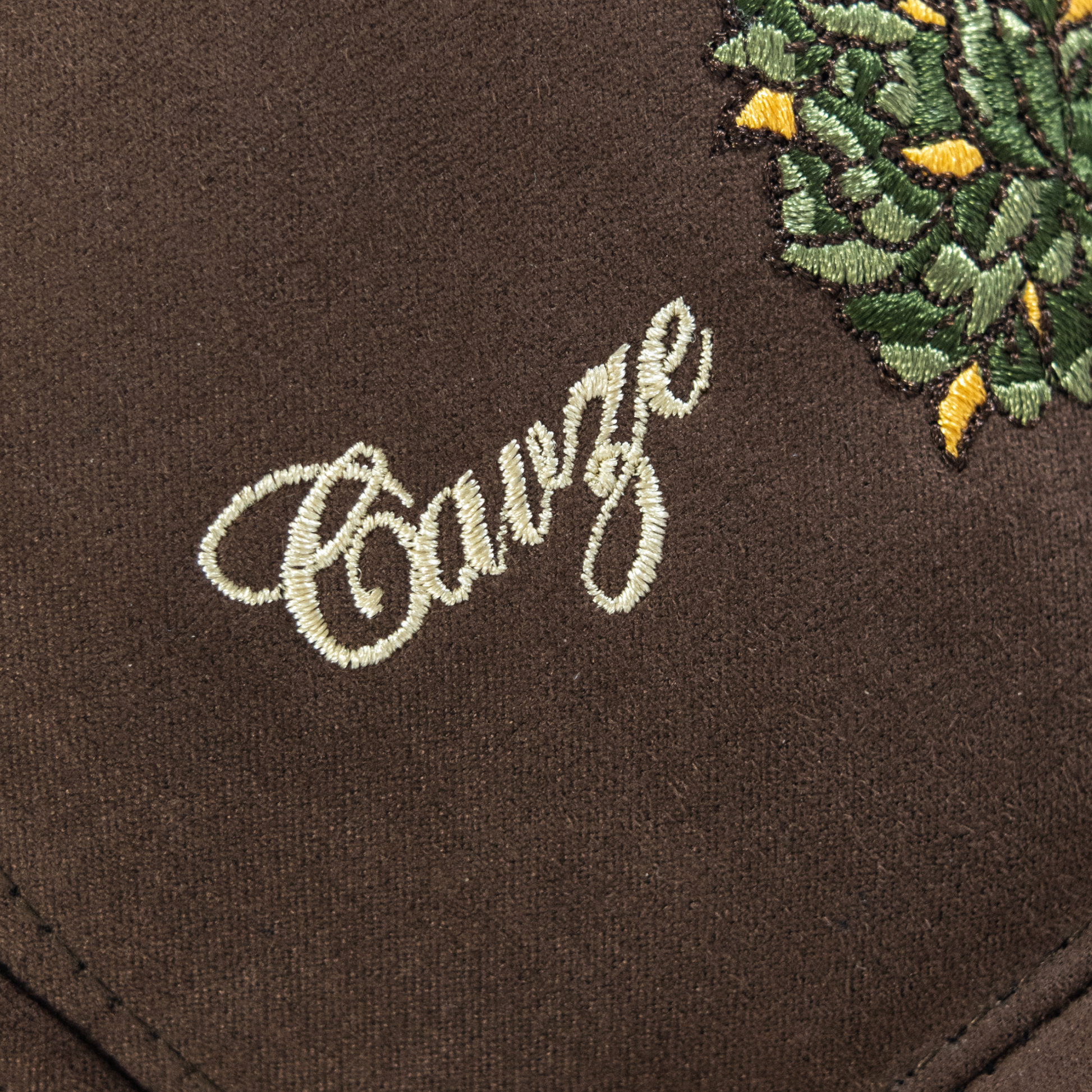 ORANGE − BROWN 420 CAP