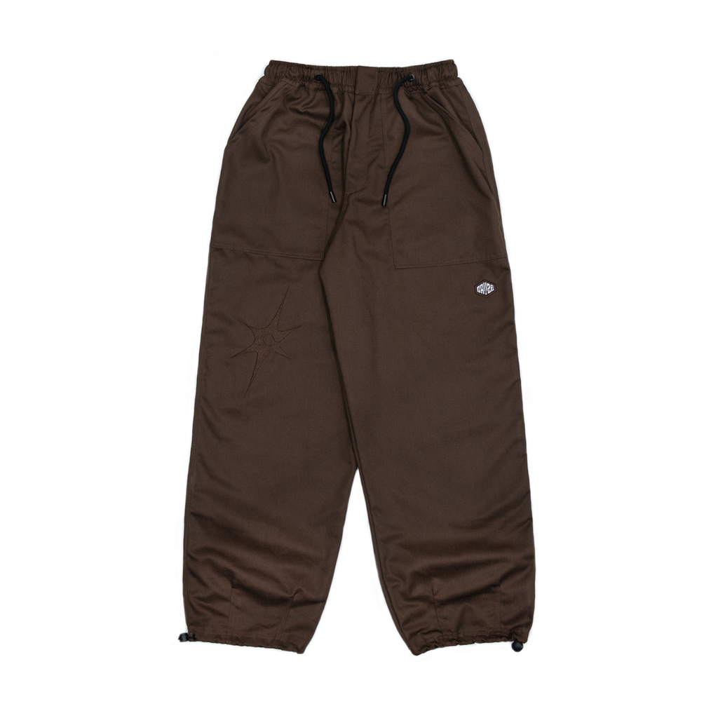 BROWN - CORE BAGGY PANTS