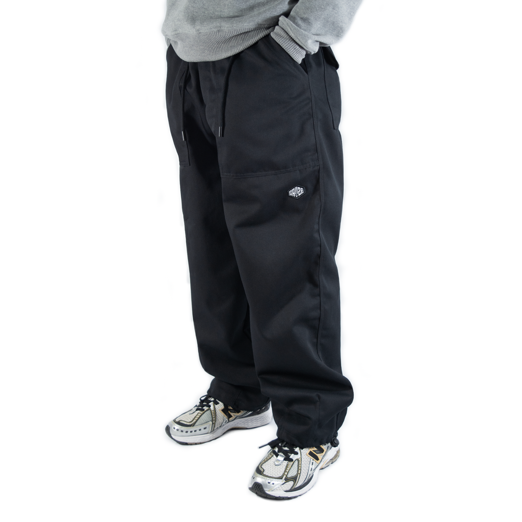 BLACK - CORE BAGGY PANTS