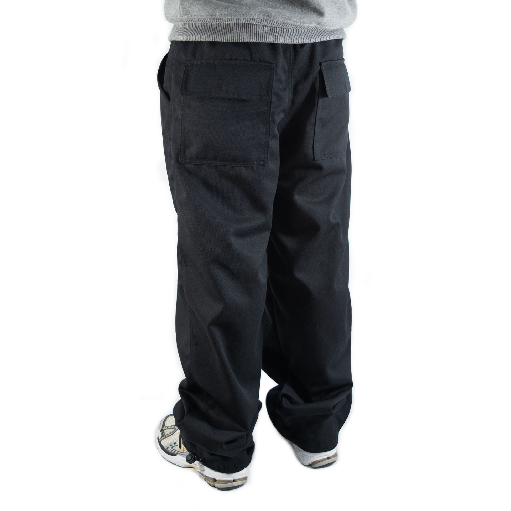 BLACK - CORE BAGGY PANTS