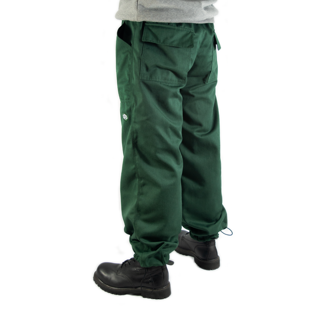 GREEN - CORE BAGGY PANTS
