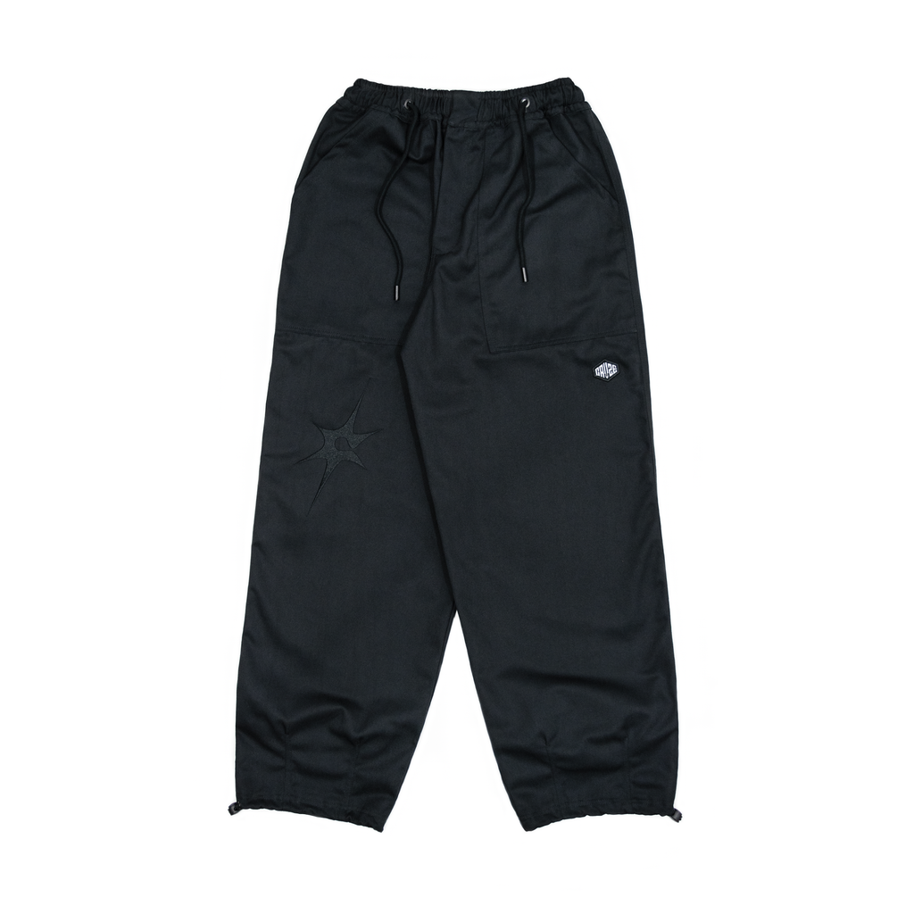 BLACK - CORE BAGGY PANTS