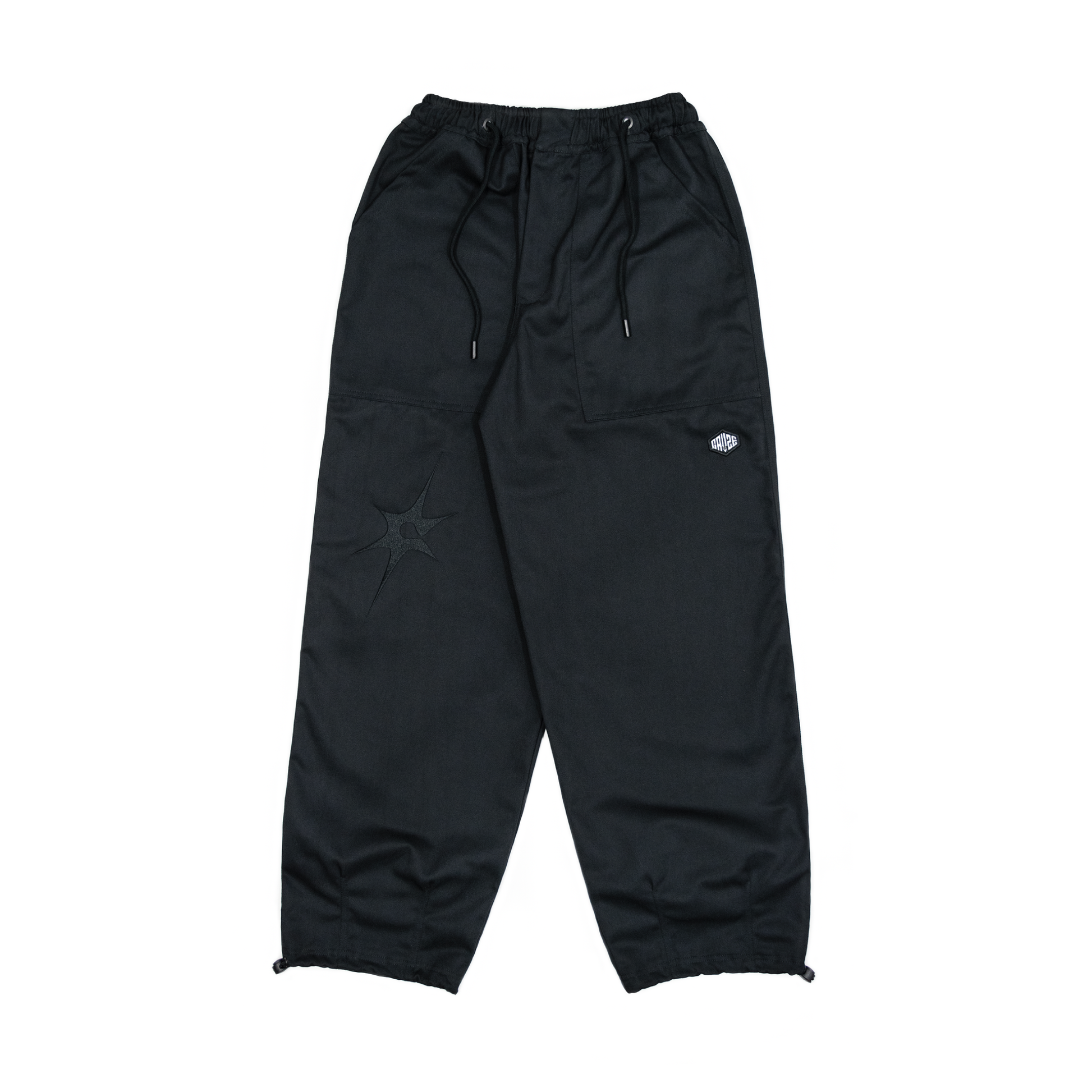 BLACK - CORE BAGGY PANTS