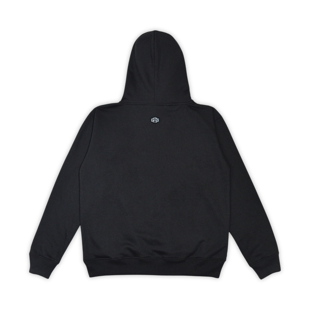 BLACK "SK8" HOODIE
