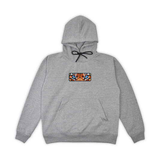 GRAY "EYE OF THE TIGER" HOODIE